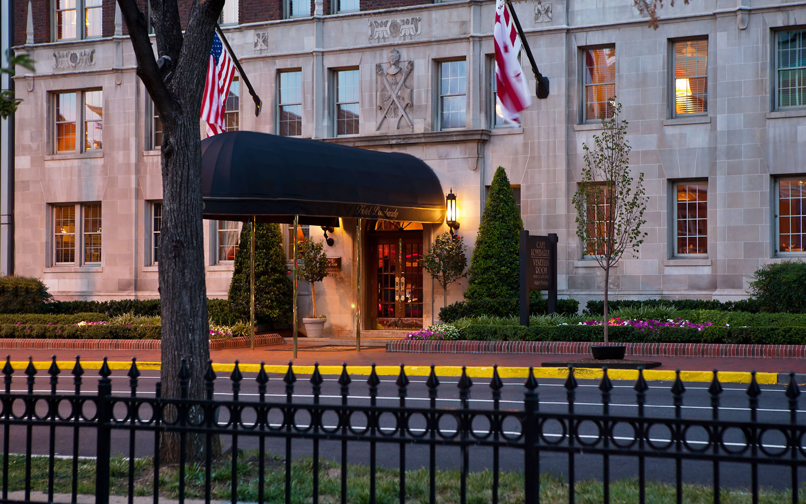 Hotel Lombardy, Washington D.C. Exterior