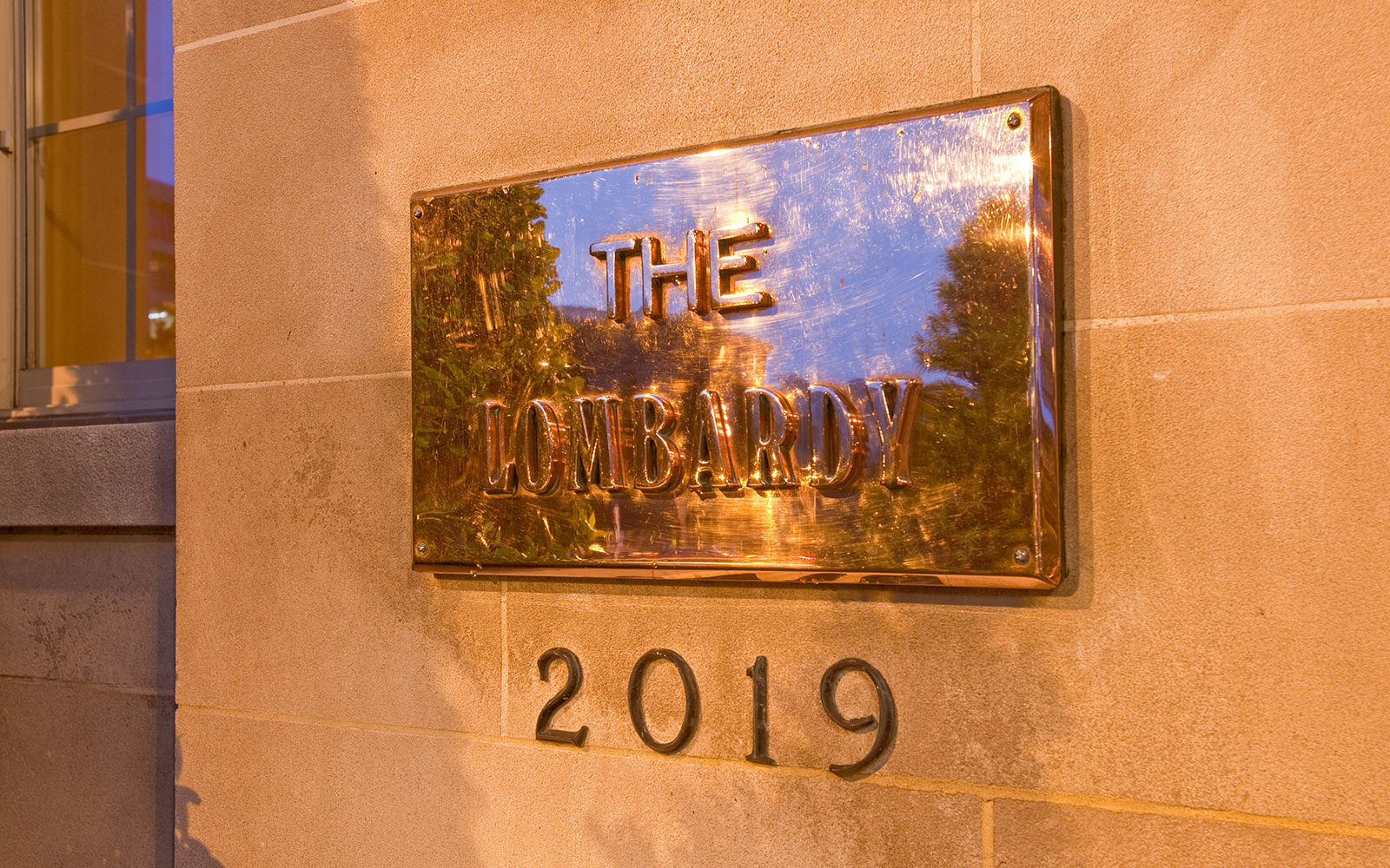 Hotel Lombardy, Washington D.C. Signboard